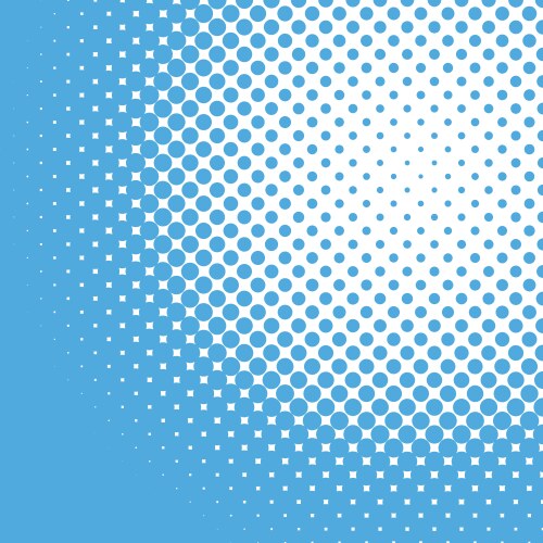 Retro abstract halftone dot pattern background vector image