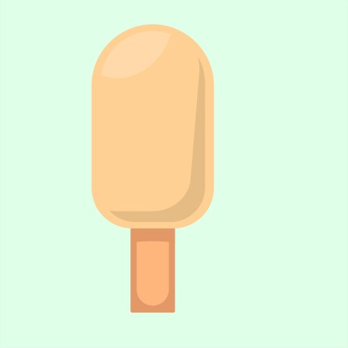 Ice cream flat design Royalty Free Vector Image