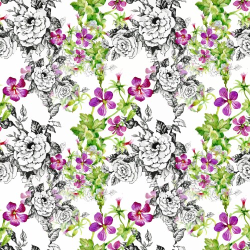 Floral and decorative background design Vector Image
