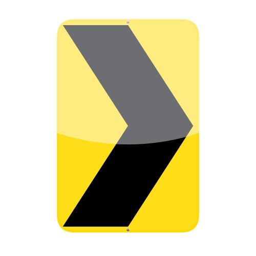 Arrow sign left right isolated Royalty Free Vector Image