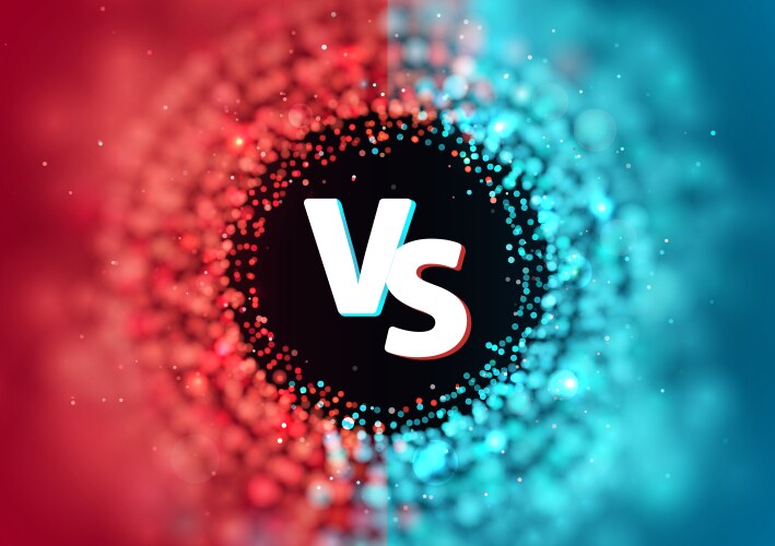 VS Battle Template (19957787) – Royalty-Free Vector | VectorStock
