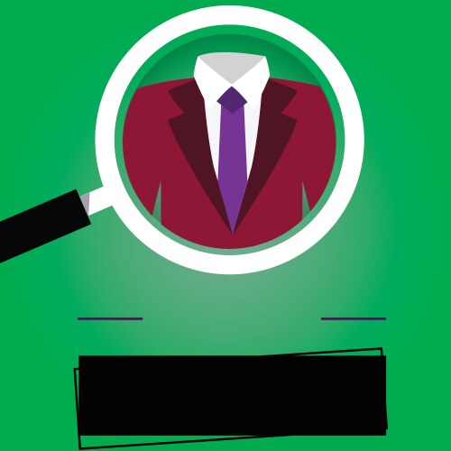 Design business concept empty copy text for web vector image