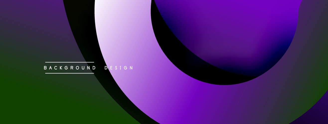 abstract overlapping lines and circles geometric vector