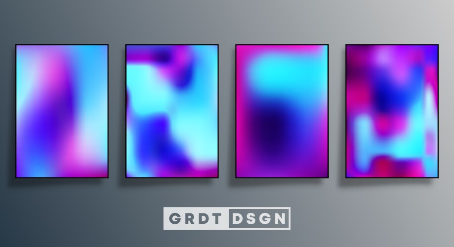 Gradient texture design for background wallpaper vector image