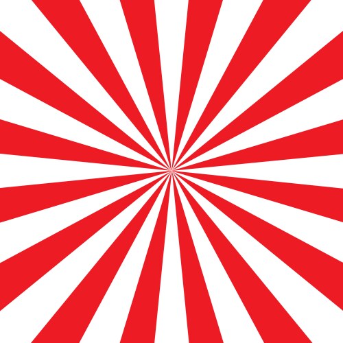 Red retro background with rays – Royalty-Free Vector | VectorStock