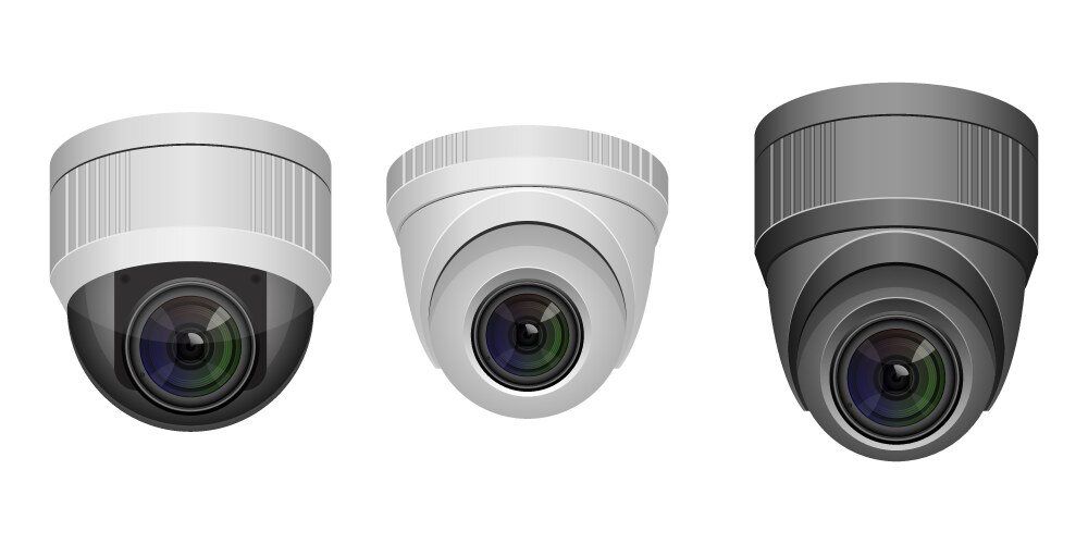 Surveillance camera Royalty Free Vector Image - VectorStock