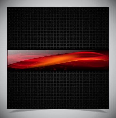Smooth colorful abstract techno background vector image