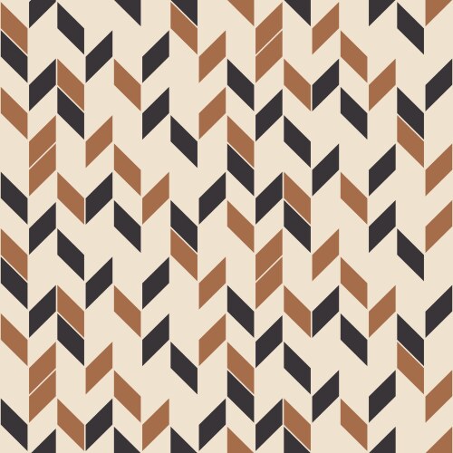 Retro seamless pattern random zigzag vector image