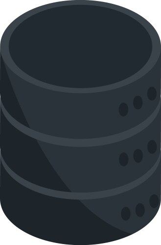 Database server center technology hardware device vektorbild