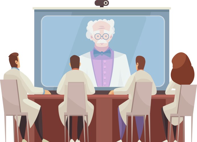 Medical conference Royalty Free Vector Image - VectorStock