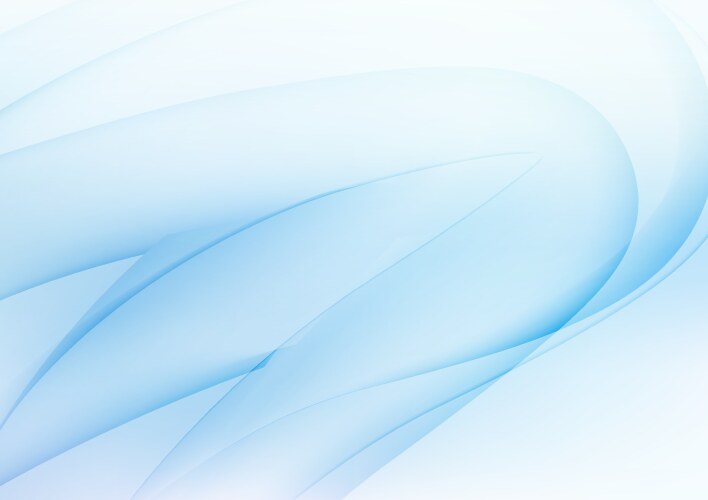 Abstract light blue wavy background Royalty Free Vector
