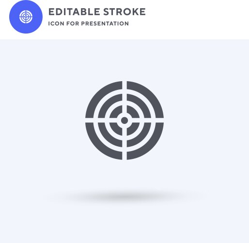 Diana icon filled flat sign solid Vector Image