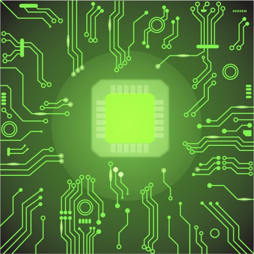 Circuit Board Background Technological Royalty Free Vector