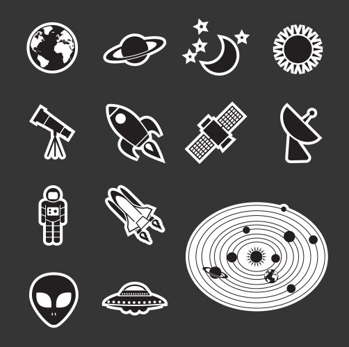 Space and astronomy Royalty Free Vector Image - VectorStock