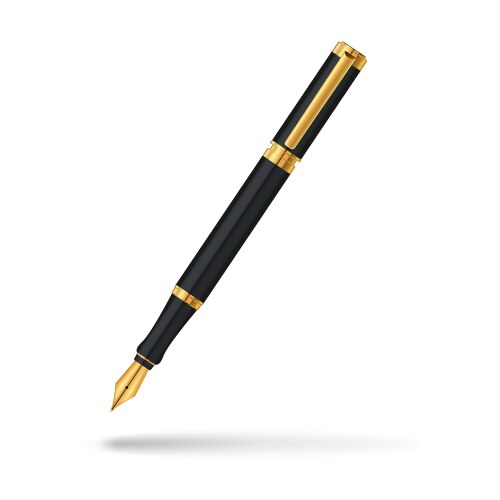Red pen Royalty Free Vector Image - VectorStock
