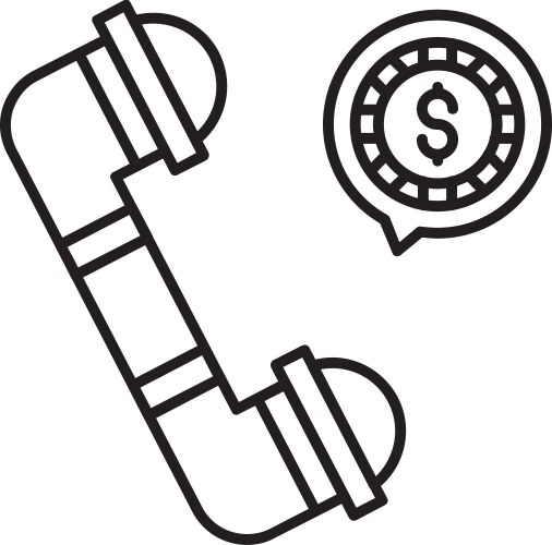 Old mobile phone vintage communication icon Vector Image