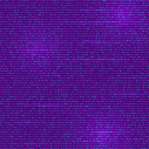 Binary code background programming dark net vektorbild