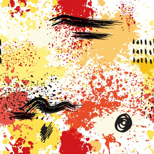 Color background of paint splashes Royalty Free Vector Image