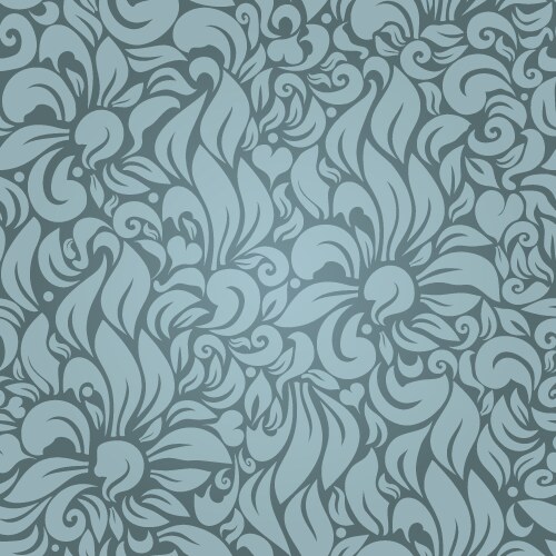 Baroque seamless background Royalty Free Vector Image