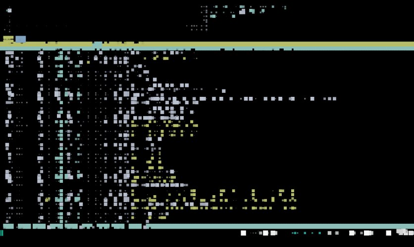 Programming console with dark background coding vektorbild