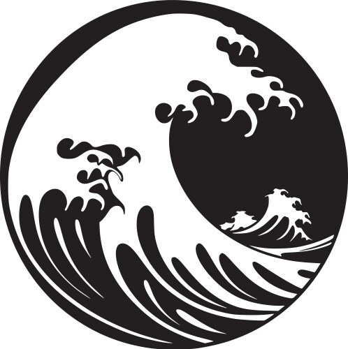 Simple Wave Drawing Vector Images (over 24,000)