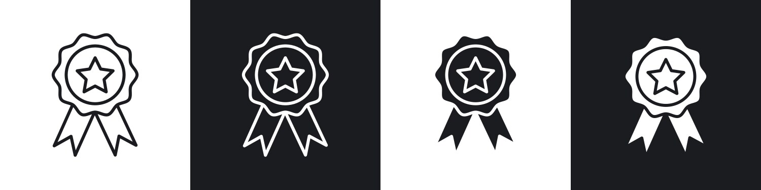 Certificate Merit Icon Vector Images (over 660)