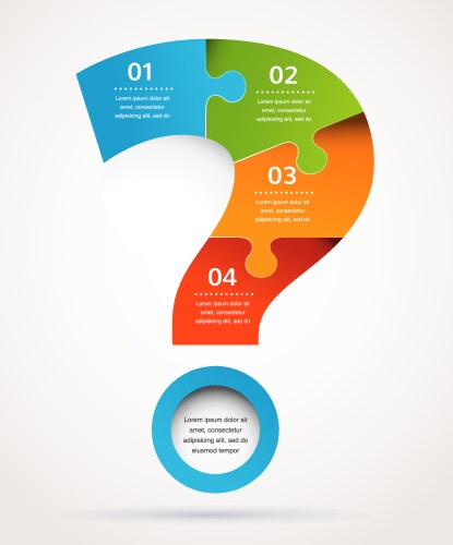 Colorful Question Mark Vector Images (over 9,100)