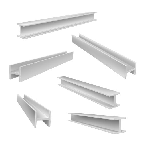 Steel Construction Beams & Girders – Royalty-Free Vector | VectorStock