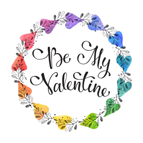 Valentines day card Vector Image