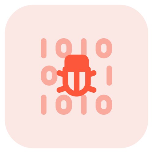 Overflowing bug in the binary code search vector image