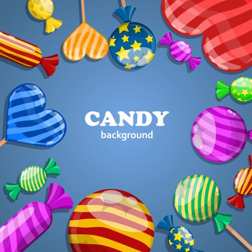 Candy sweet Royalty Free Vector Image - VectorStock