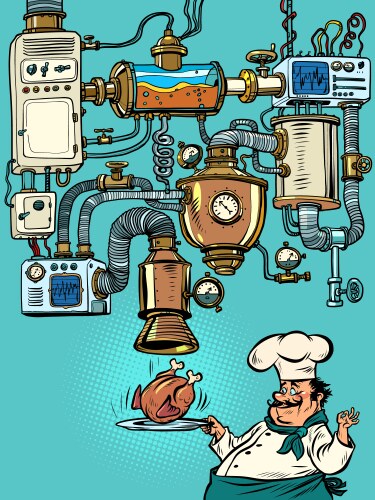 Delicious Roasted Turkey Vector Image