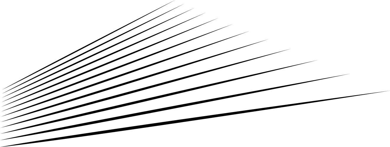 Dynamic Parallel Lines - Speed Effect vector image