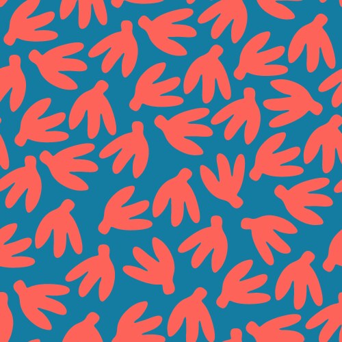 Seamless pattern hand drawn patterns inspired vector image