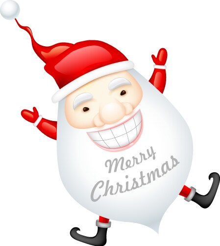 Santa claus vector image