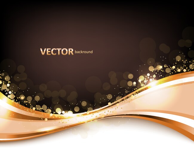 Gold abstract background Royalty Free Vector Image