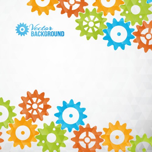 Cog wheels Royalty Free Vector Image - VectorStock