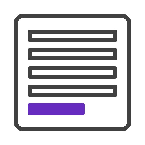 Structured data visualization abstract form vector image
