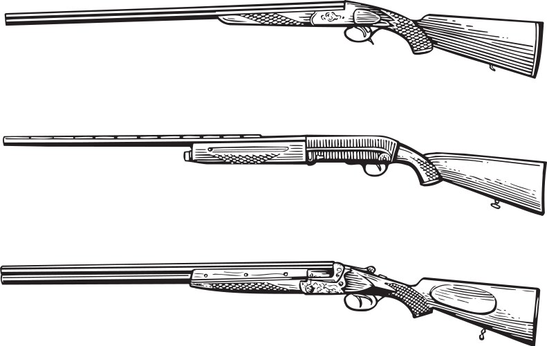 Hunting Rifle Vector Images (over 23,000)