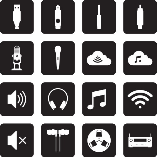 Audio visual Vector Images & Graphics for Commercial Use | VectorStock