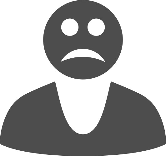 Sad guy Vector Images & Graphics for Commercial Use | VectorStock