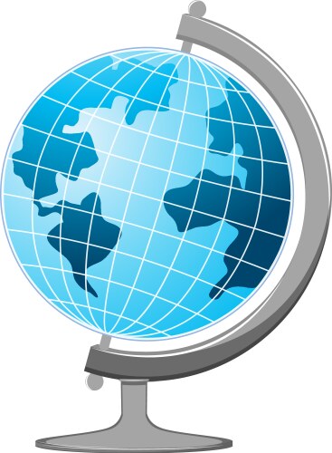 Creative abstract 3d pixel sphere logo design Vector Image