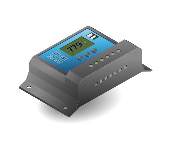 Graphic Solar Charge Controller Solar charge controller – Royalty-Free Vector | VectorStock