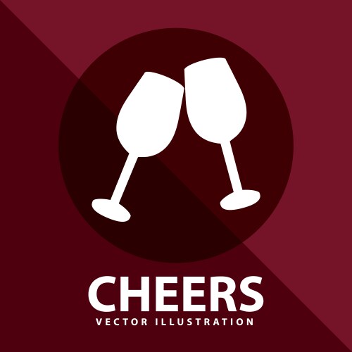 Cheers Royalty Free Vector Image - VectorStock
