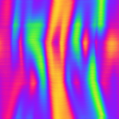 Rainbow stripes seamless texture Royalty Free Vector Image