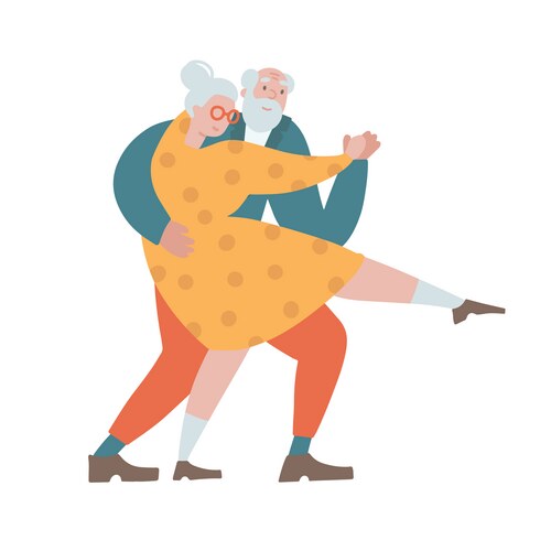 Funny Tango Dancing Vector Images (over 150)