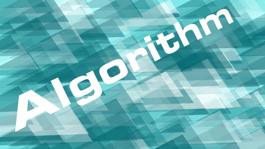 Digital technology algorithm idea transparent vektorbild