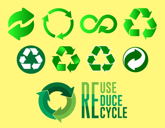 Reduce Reuse Recycle Vector Images (over 16,000)