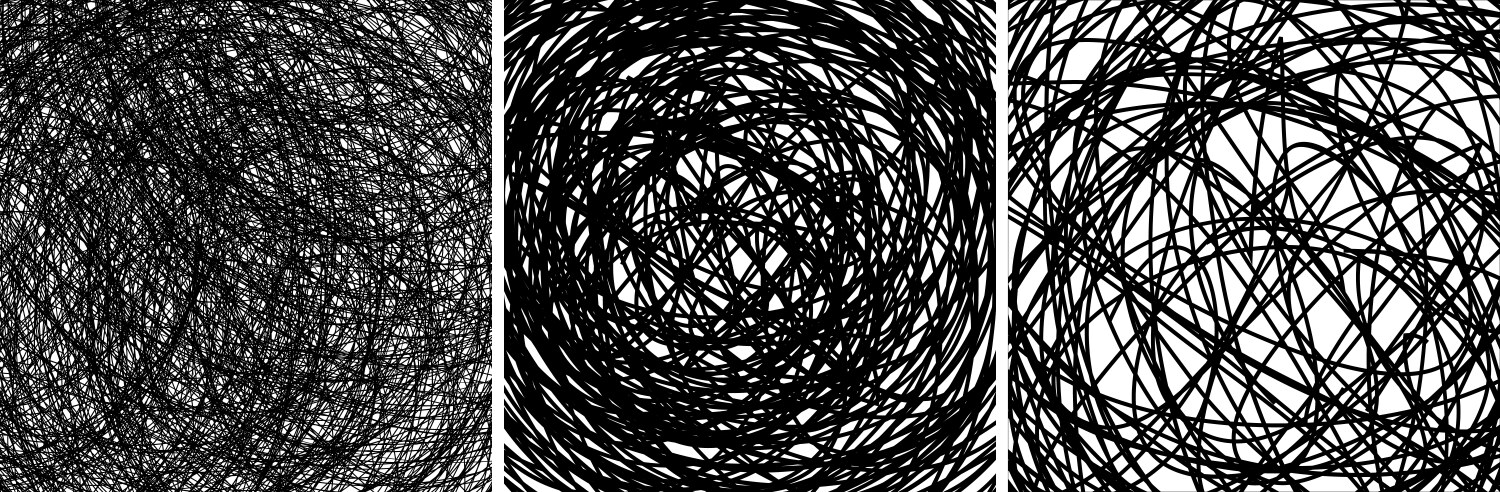 Set of hand drawn grunge brush lines Royalty Free Vector
