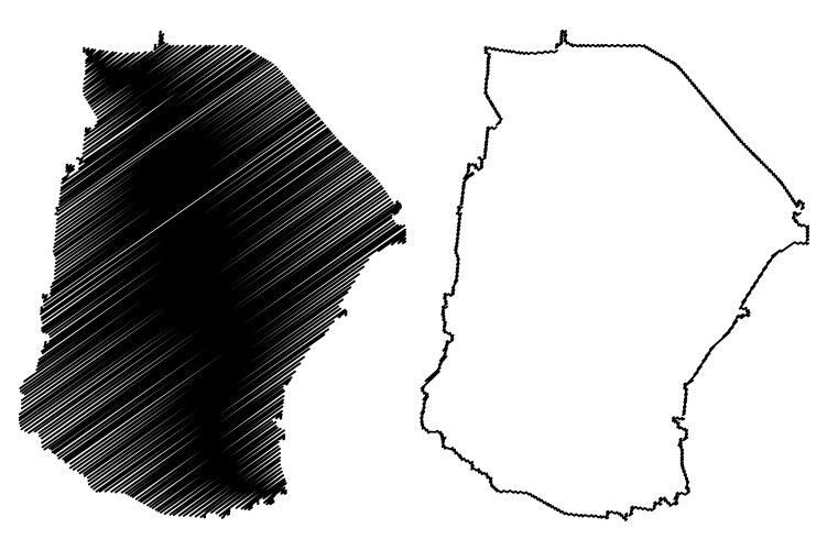 Cannon county state tennessee us united Vector Image